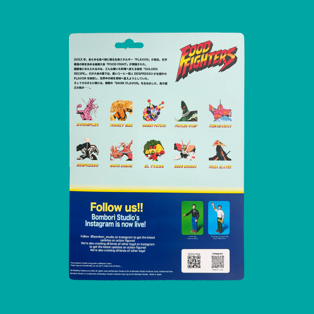 FOOD FIGHTERS “PIZZA SLAYER”