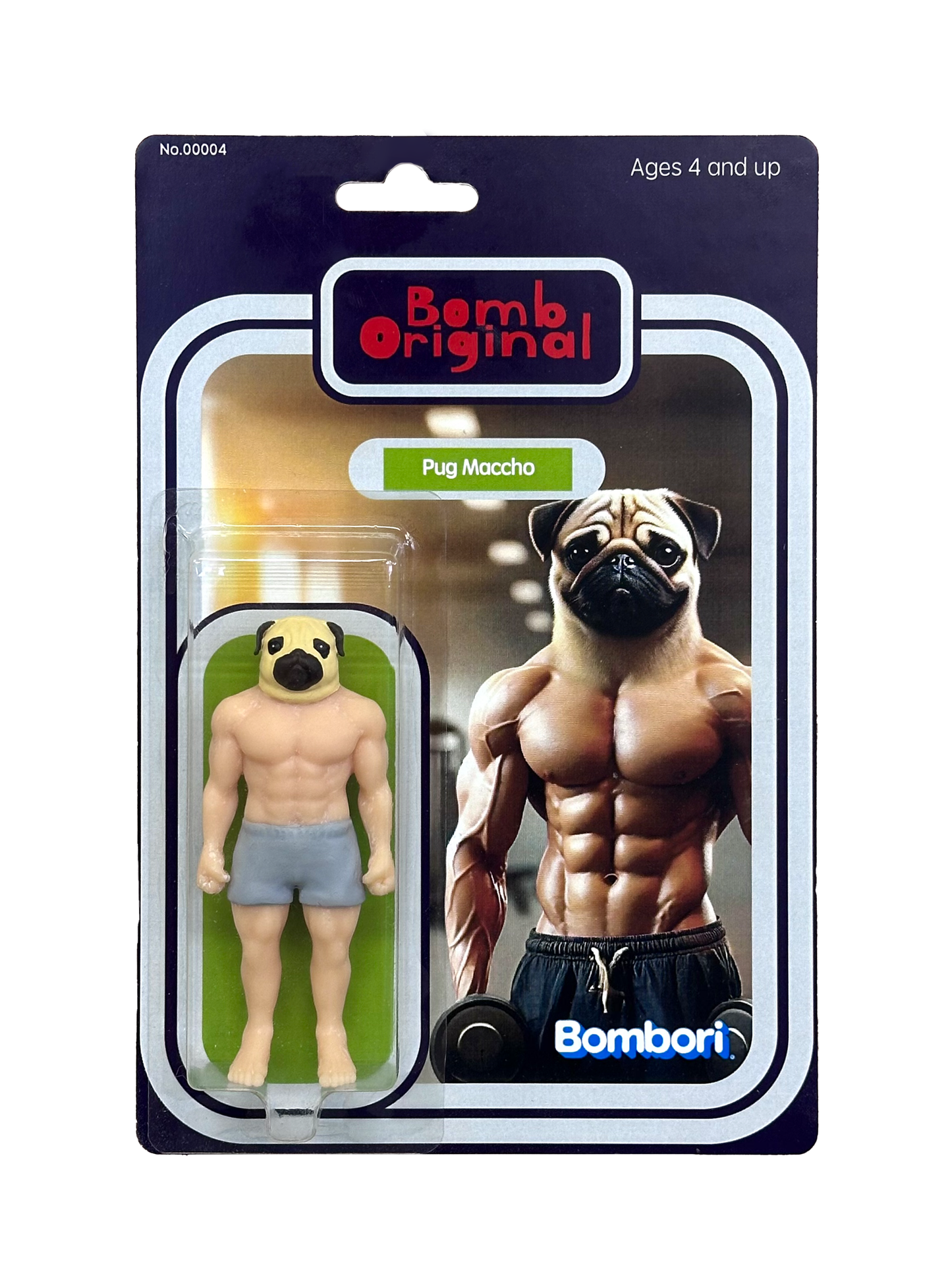 Bomb Original Action figure "Pug Maccho"