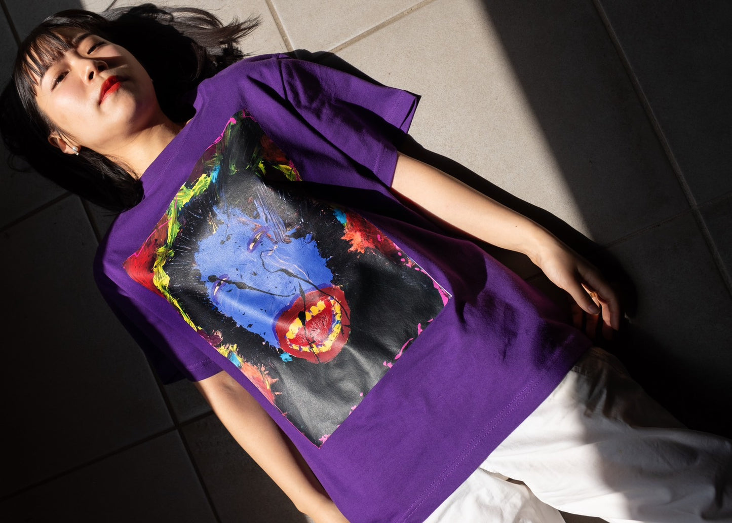 Meena Hirama T-shirt (Purple)