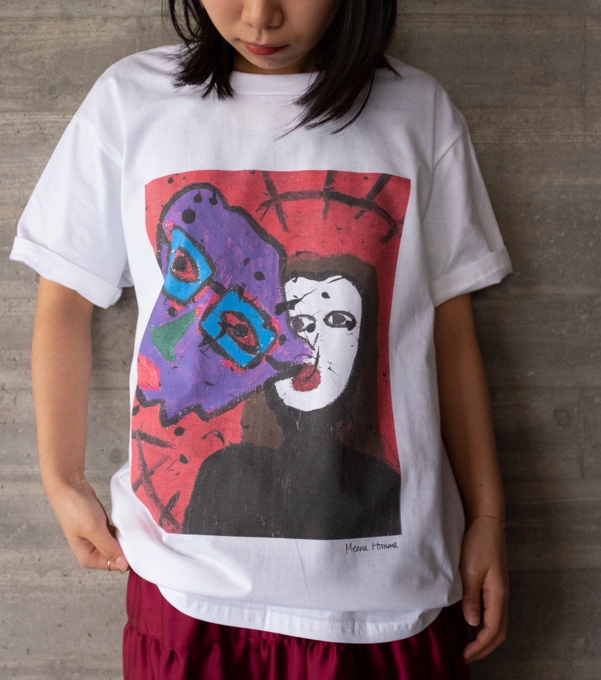Meena Hirama T-shirt (White)